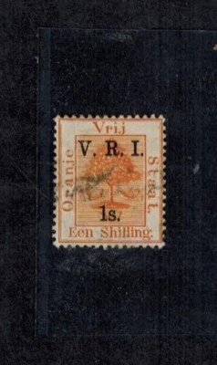 Orange Free State 1900 SG 110a V.R.I. 1S OVPT on 1S Orange-Yellow RPSL Cert  - Image 1 of 4