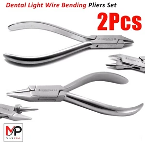 Dental Light Wire Pliers for Dental Orthodontics Archwire Bending Forming Setup - Picture 1 of 16