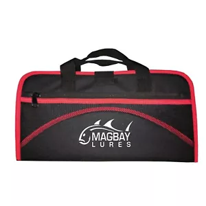 Bolsa personalizada de 25 bolsillos para 25 señuelos rojo - Imagen 1 de 5