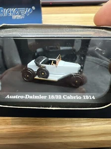 HO Atlas Masterpiece Austro Daimler 18/32 Cabrio 1914 # 87015 NIB - Picture 1 of 4