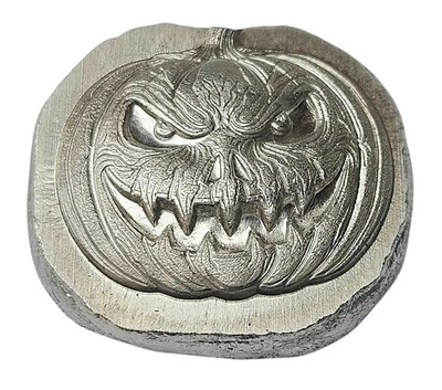 BeKo Edelmetalle 20 Gramm Silberbarren Rundbarren 999 Feinsilber grosser Kürbis - Bild 1 von 2