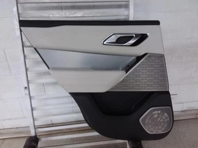 2019 ROVER VELAR Driver Left Side Rear Trim Panel Beige and Black TRIM TQK OEM   - Image 1 of 4