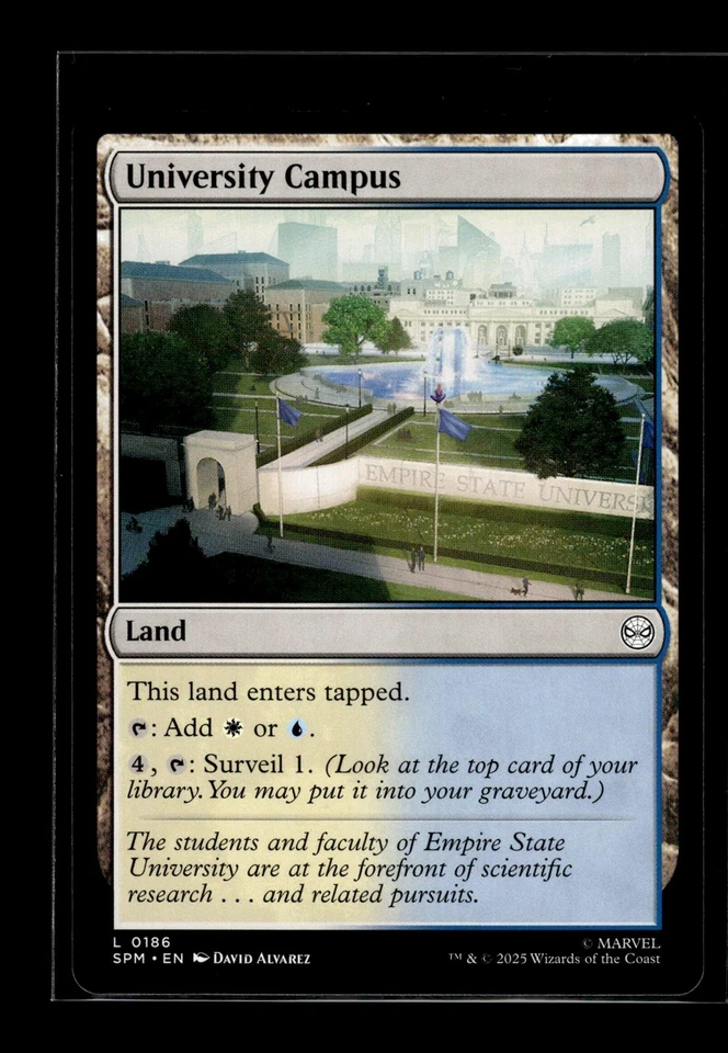 UNIVERSITY CAMPUS Marvel's Spider-Man #186 SPM(NM+)(MTG) - Image 1 of 1