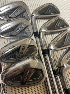 TaylorMade LH Iron Set SIM2 MAX 5-9,P,A,S KBS MAX MT85 Flex R Left Handed STORE - Picture 1 of 8