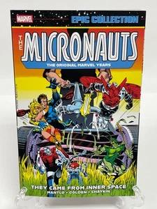 Micronauts Epic Collection Vol 1 They Came From Inner Space Marvel Comics TPB - Picture 1 of 4
