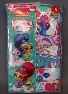 Shimmer and Shine Girls Underwear 7 Pack Panties (Little Girls & Big Girls) - Picture 1 of 4
