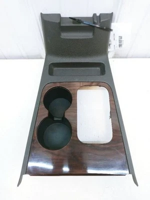 2008 2009 Ford Taurus Shift Floor Trim Bezel with Cup Holders & Storage 8G13 - Image 1 of 4