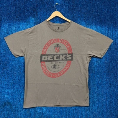 Camiseta gráfica Brauerei Beck & Co Beck’s Beer talla grande Foto 1 de 4
