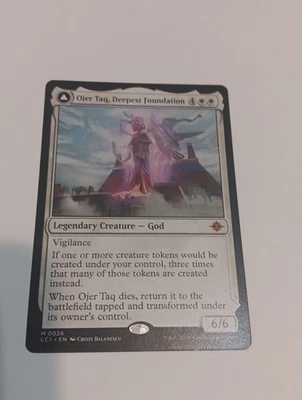 1x MTG Ojer Taq, Deepest Foundation The Lost Caverns of Ixalan NM MTG Commander  - Image 1 of 4