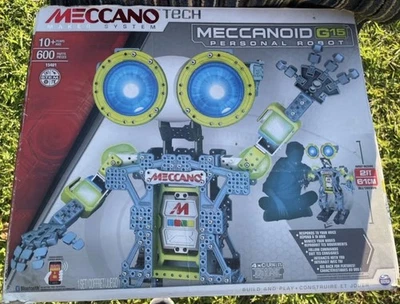 Meccano Tech Meccanoid G15 Personal Robot 600 Parts COMPLETE Open box EUC - Image 1 of 4