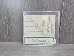 ACRYL STEPPLINEALE, MAGISCHES HALBQUADRATLINEAL - Bild 1 von 1