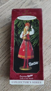 Vintage Barbie Hallmark Keepsake Ornament Christmas Russisn Barbie1999 - Bild 1 von 5
