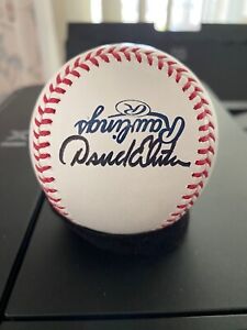 DAID ECKSTEIN ANGELS CARDINALS SIGNED RAWLINGS OMLB BALL IN PERSON GTP WS MVP