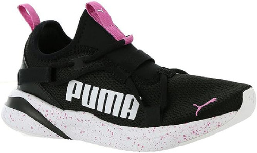 PUMA 37724001 Junior's SOFTRIDE RIFT SLIP ON SPECKLE (Medio) Nero Maglia Runni