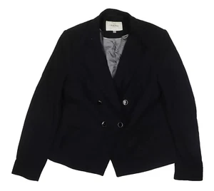 L.K. Bennett Women's Black Wool Blazer Size 12 - Picture 1 of 3