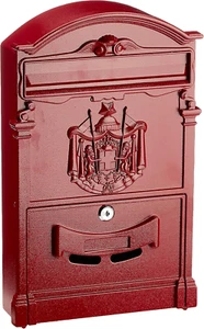 27290-10 Residencia Cassetta per Lettere, 26X9X41, Rossa, Rosso - Foto 1 di 12