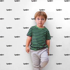 Cocodrilos Niños Habitación Pared Plantilla,Estampado Animal Decor,Pintura - Imagen 1 de 7