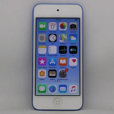Apple iPod touch 6. Generation Blau (16GB) MP4 Player / Bluetooth / Händler - Bild 1 von 4