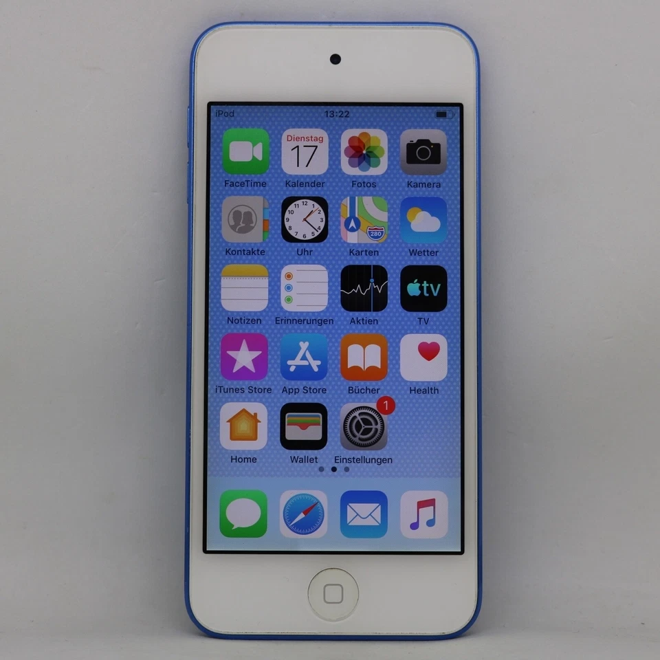 Apple iPod touch 6. Generation Blau (16GB) MP4 Player / Bluetooth / Händler - Bild 1 von 4