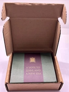 2020 The Royal Mint Brexit UK Silber PP Fifty Pence 50p Münze mit Box & COA  - Bild 1 von 19