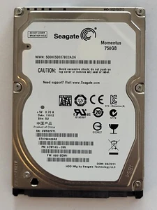 ST9750423AS, PN: 9ZW14G-285, SN: 6WS02V7L, WU,FW: 1SDM1, Seagate 750Gb 2.5" HDD - Imagen 1 de 2