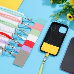 Patch Phone Lanyards Mobile Phone Strap Nylon Soft Rope Cell Phone Hanging Cord - Zdjęcie 1 z 22