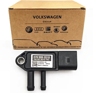 Sensor de presión diferencial de presión de escape original 076906051B para VW Golf 6 Passat - Imagen 1 de 6