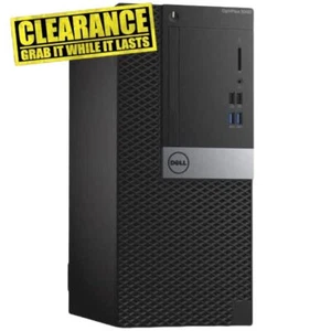 Dell Desktop Computer PC intel i5, up to 32GB RAM, 2TB SSD, Windows 11 Pro, WiFi - Picture 1 of 8