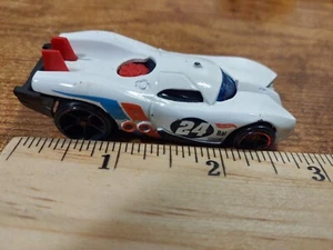 Hot Wheels Prototype H-24 Car Vehicle White #24 Diecast 1/64 Scale - Loose - Picture 1 of 6