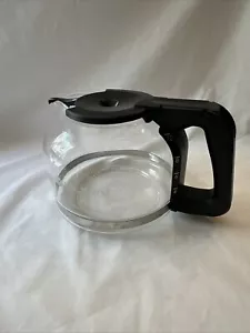 BUNN Caffettiera 10 Tazze NERA Ricambio CARAFFA VETRO Decanter POT - Foto 1 di 6