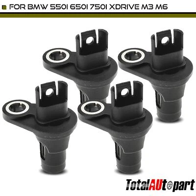 4x Sensor de posición del árbol de levas para BMW 550i xDrive M3 M5 X6 750i xDrive 13627546660 Foto 1 de 4