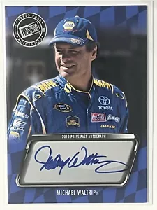 Michael Waltrip Autograph 2010 Press Pass Auto Signing Signatures NASCAR RACING - Picture 1 of 2