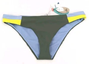 Prana Damen Innix Badeanzug Unterteil Armeegrün Colorblock, Large-AF5 - Bild 1 von 4