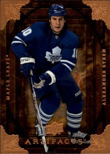 2008-09 Artifacts Maple Leafs Hockey Card #9 Alexander Steen
