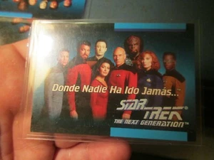 1992 Paramount Star Trek Cover Card 01B - Spanish Version - Bild 1 von 2