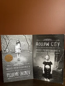 Miss Peregrine's Peculiar Children Books - Lot of 2 - Book 1 & 2 - Paperback - Picture 1 of 9