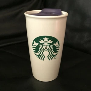 Starbucks Coffee W w/ Original Logo Travel Tumbler Tall Coffee Mug Cup - Picture 1 of 7