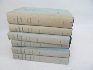 The Swinburne Letters Cecil Lang Yale 1959 Volumes 1 2 3 4 5 6 Book Set - Foto 1 di 5
