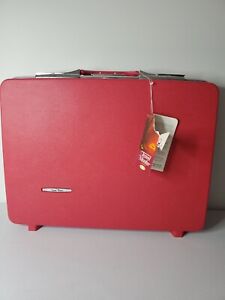 Vintage Sears Travel Master Hardshell 21" Suitcase Travel Case Luggage Womens