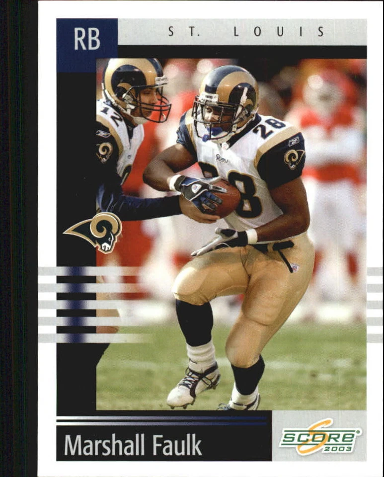 2003 Score Football Base Singles #251-330 (Pick Your Cards) - Image 1 of 1