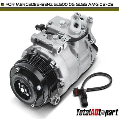 Compresores y embragues de aire acondicionado para Mercedes-Benz SL55 AMG 2003-2008 SL500 03-06 Foto 1 de 4