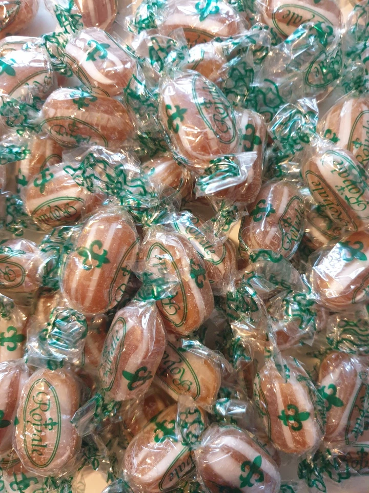 Sugar Free MINT HUMBUGS by Royale - Hard Boiled, Pick n Mix,  Sweets, diabetic - Image 1 of 1