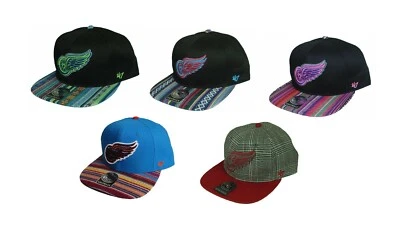 Detroit Red Wings NHL Snapback Baseball Cap '47 Brand Hip Hop Kappe Mütze