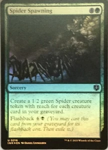 Spider Spawning Foil - 216, MTG Innistrad Remastered - Bild 1 von 1