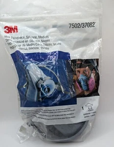 3M Half Facepiece Wiederverwendbare Atemschutzmaske Medium 7502/37082 - Bild 1 von 3