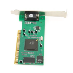 Graphics Card VGA PCI 8MB 32Bit Desktop Computer Multi-Display for ATI XL TDM - Picture 1 of 12