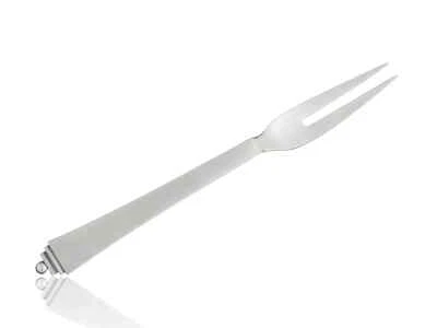 Georg Jensen Sterling Silver Pyramid Meat Fork 143 - Image 1 of 3