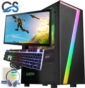 Fast Gaming PC Computer Bundle Core i5 16GB 480GB SSD Windows 10 Nvidia GTX1650