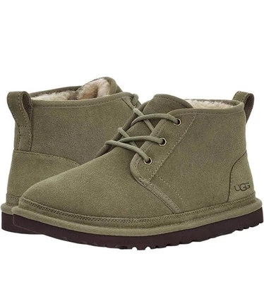 UGG Neumel Chukka Suede Lace Up Women's Ankle Boots BTOL Burnt Olive SIZE 10 - Image 1 of 4
