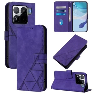 For Xiaomi 15S Pro Crossbody 3D Embossed Flip Leather Phone Case cover shell - Photo 1 sur 1